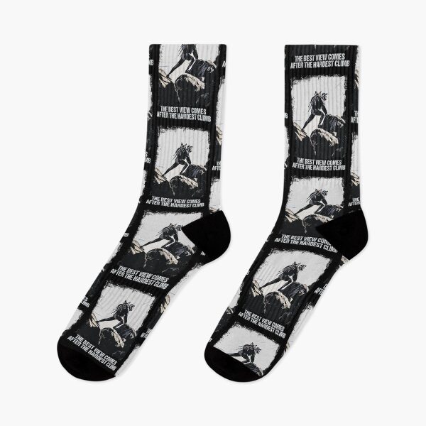 Item preview, Rock Climbing Quote Vintage Grunge Mountain Summit Art Style designed and sold by Naumovski.