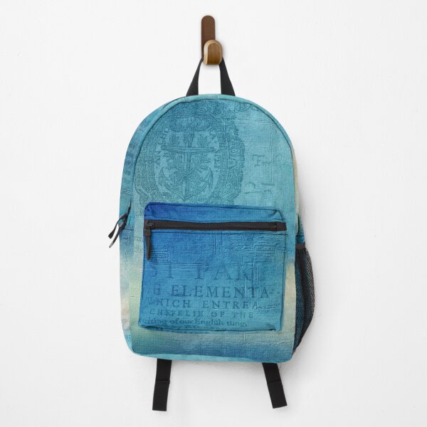 Item preview, Decorative Blue Writing Texture Vintage designed and sold by livianasgifts.