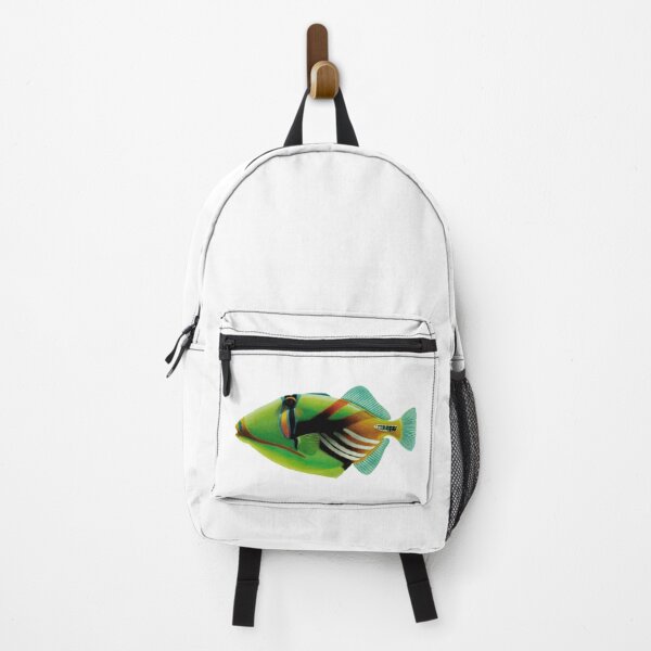 Item preview, lagoon triggerfish (Rhinecanthus aculeatus), blackbar triggerfish, Picasso triggerfish, the Picassofish Fish Art - Vintage Print designed and sold by Studio66Designs.