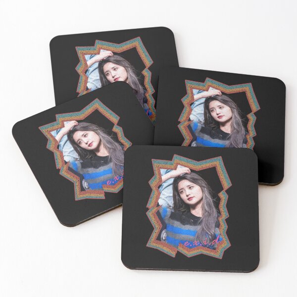 Item preview, Park Jeonghwa EXID Jeonghwa Korean Kpop Retro Color Oil Paint Design designed and sold by Piosenka Art.