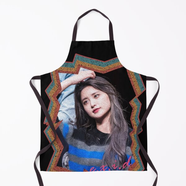 Item preview, Park Jeonghwa EXID Jeonghwa Korean Kpop Retro Color Oil Paint Design designed and sold by Piosenka Art.