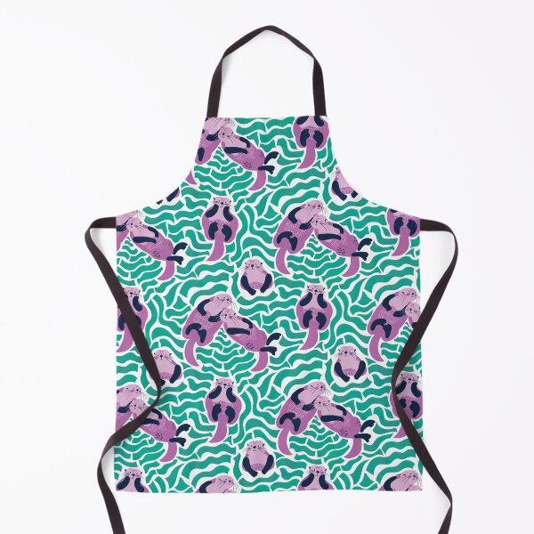 Item preview, Colorful Sea Otter Pattern, Sea Otter Seamless Pattern, Sea Otter designed and sold by graphic-genie.