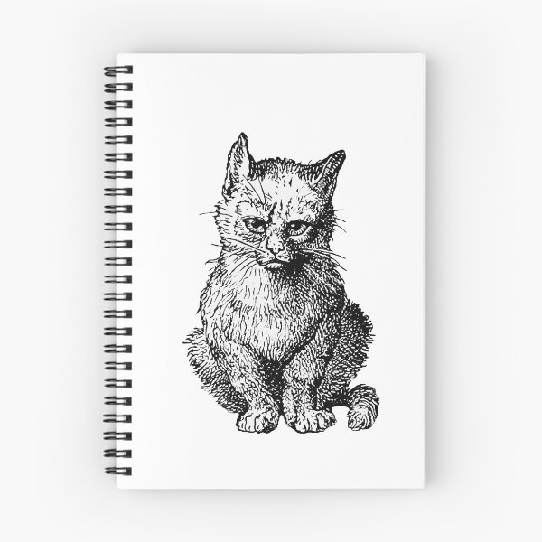Item preview, Victorian Style Cat Engraving designed and sold by redoARTstore.