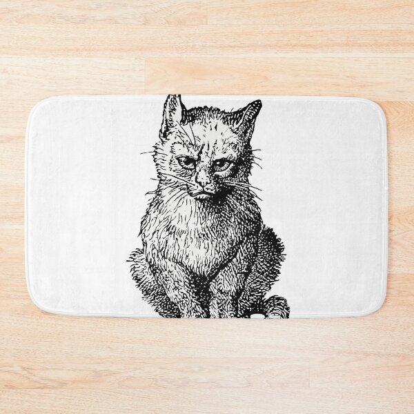 Item preview, Victorian Style Cat Engraving designed and sold by redoARTstore.