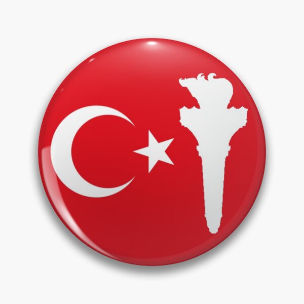Item preview, özgürlük yanlısı türk bayrağı (Torch of Liberty Turkish Flag) designed and sold by JonathanR1994.