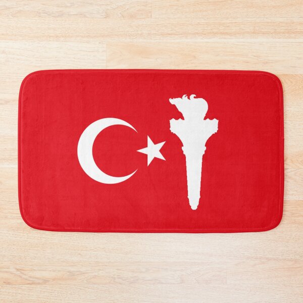 Item preview, özgürlük yanlısı türk bayrağı (Torch of Liberty Turkish Flag) designed and sold by JonathanR1994.