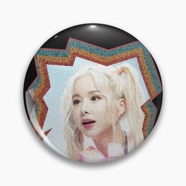 Item preview, Heo Solji EXID LE Korean Kpop Retro Color Oil Paint Design designed and sold by Piosenka Art.
