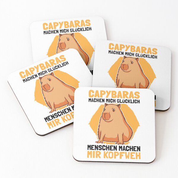 Item preview, Capybara headache capybara rodent designed and sold by madgrfx.
