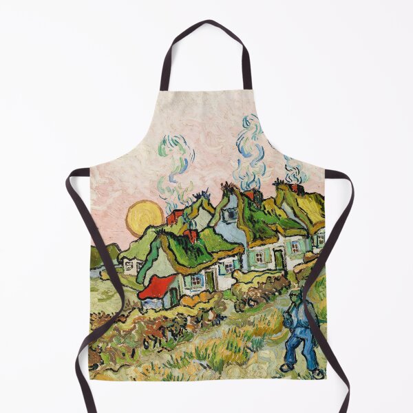 Item preview, Houses and Figure by Van Gogh designed and sold by redoARTstore.
