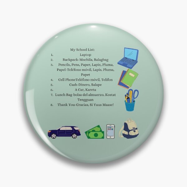 Item preview, My School List designed and sold by POSITIVE4EVA.