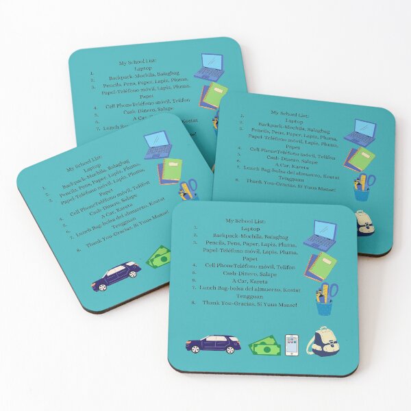 Item preview, My School List designed and sold by POSITIVE4EVA.