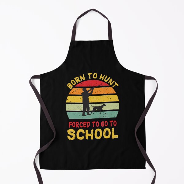 Item preview, Born to Hunt Forced to Go to School designed and sold by Loukman-Badri.