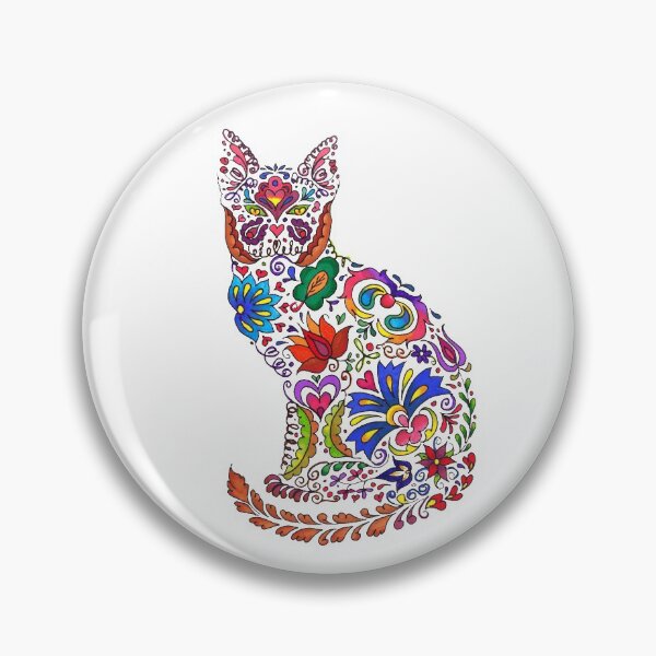 Item preview, Flowery Cat designed and sold by kasmodiah-f.