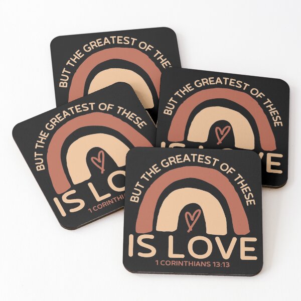 Item preview, But The Greatest Of These Is Love - 1 Corinthians 13:13 designed and sold by ChelleCreate.