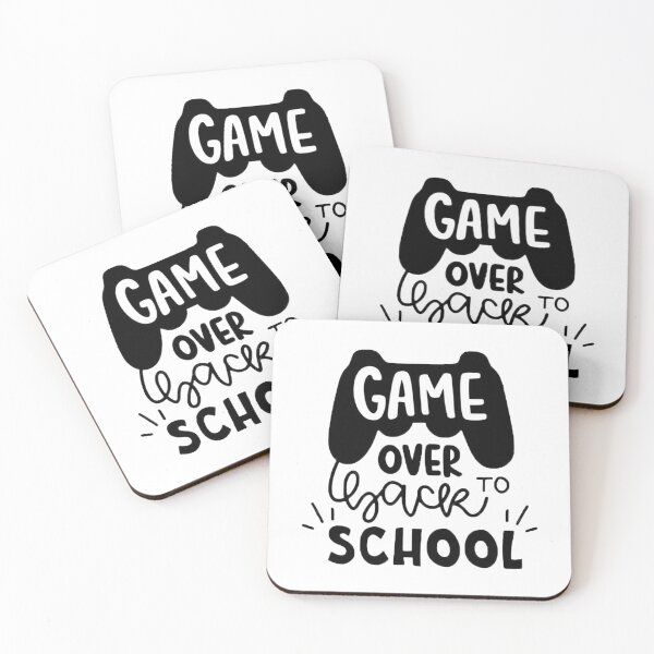 Item preview, Game over back to school T-shirt designed and sold by DunkPlank.
