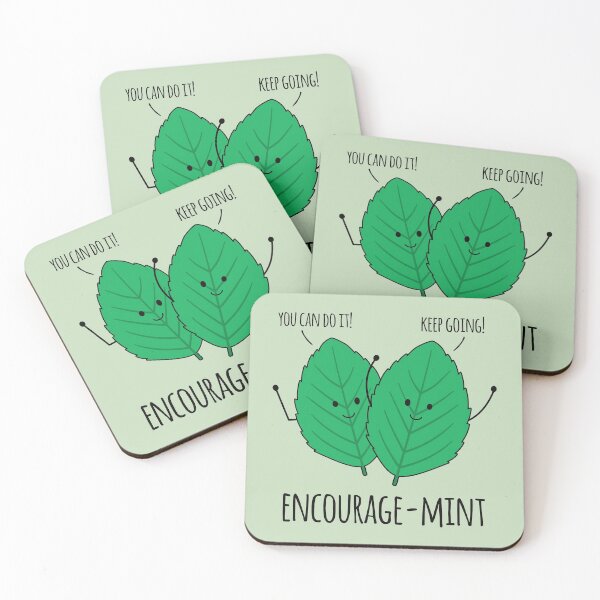 Item preview, Encourage-Mint Funny Mint designed and sold by keeleypost.