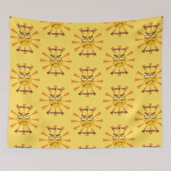 Item preview, Little ray of sunshine sarcasm designed and sold by Stationeryamore.