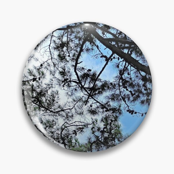 Item preview, Mediterranean Pines Trees Branches Canopy designed and sold by Anna Lemos.