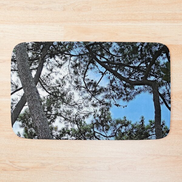Item preview, Mediterranean Pines Trees Branches Canopy designed and sold by Anna Lemos.