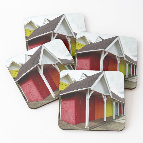 Item preview, Colourful Beach Huts in the Uk designed and sold by madein1874.
