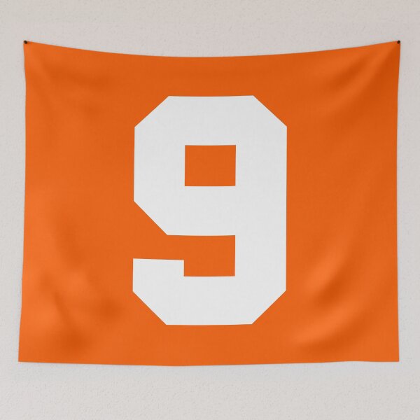 Item preview, Number 9 Sports Orange designed and sold by Shariss.