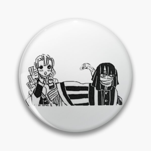 LE 40 good Demon Slayer Obanai Mitsuri Couple Pin