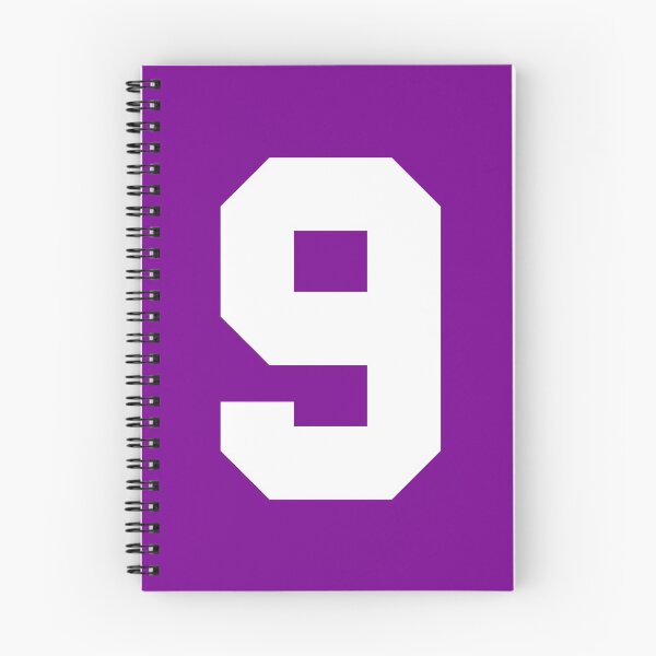 Item preview, Number 9 Sports Purple designed and sold by Shariss.