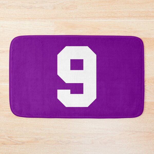 Item preview, Number 9 Sports Purple designed and sold by Shariss.