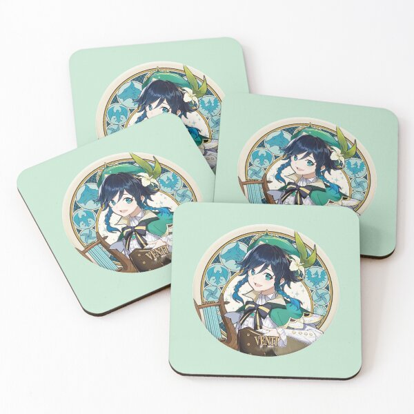 Item preview, Genshin Impact Venti Pop Circle designed and sold by thePeachPit.