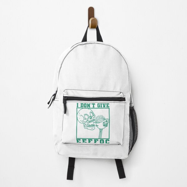 Item preview, I Dont Give Eeffoc, Skeleton Drinking Coffee, Green designed and sold by anghelapparel.