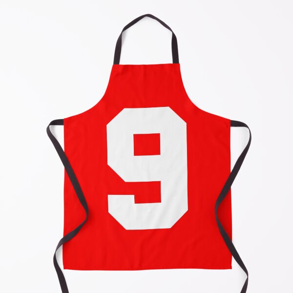 Item preview, Number 9 Sports Red designed and sold by Shariss.