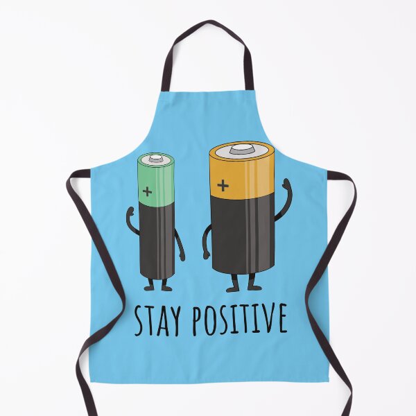 Item preview, Stay Positive Funny Battery designed and sold by keeleypost.