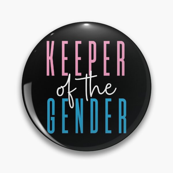Item preview, Keeper of the Gender for Gender Reveal Party designed and sold by Uncommon Tee.