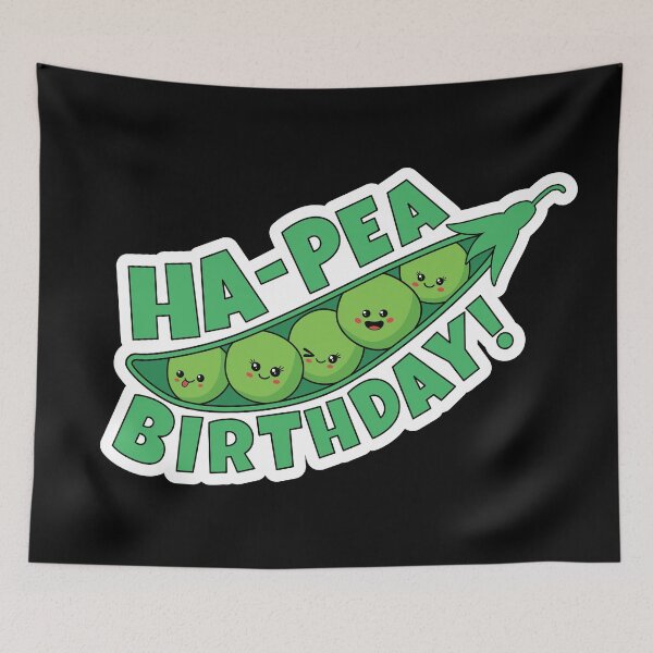 Item preview, Ha-Pea Birthday Funny Peas designed and sold by keeleypost.