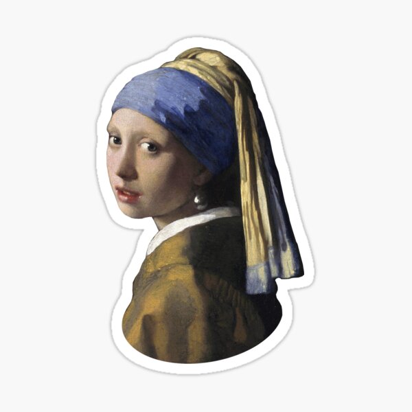 Item preview, Jan Vermeer The girl with the pearl earring designed and sold by JoblinJack.