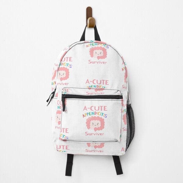 Item preview, A-cute appendicitis surviver| cute appendix removal sticker designed and sold by Canfy Girl.