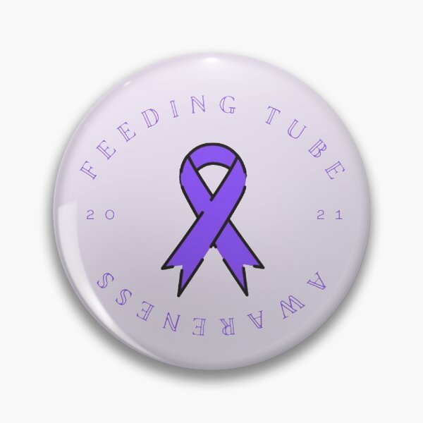 Item preview, FEEDING TUBE AWARENESS 2021 / purple, lilac designed and sold by alessialexx.