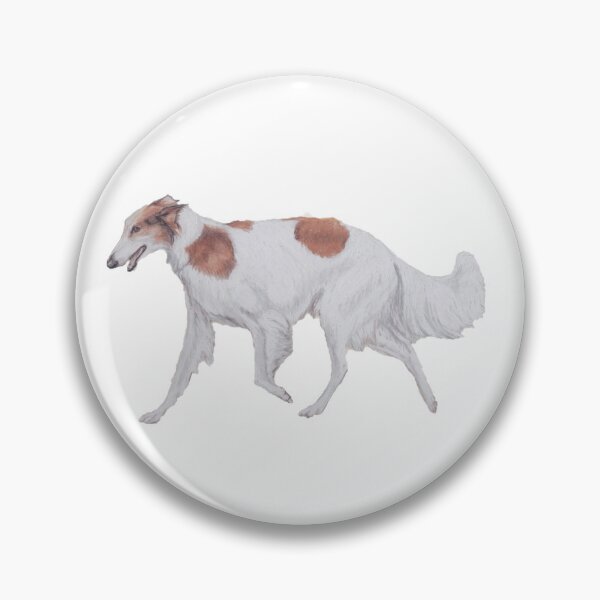 Item preview, Borzoi Russian Wolfhound Dog Art Drawing designed and sold by Charlotte Yealey.