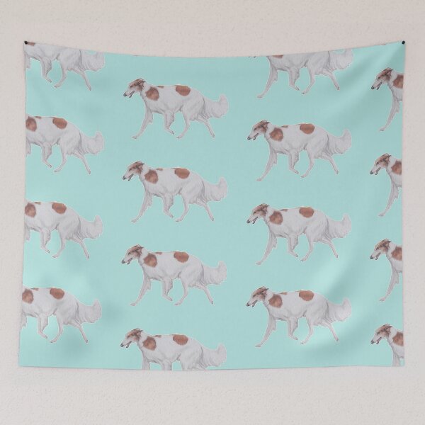 Item preview, Borzoi Russian Wolfhound Dog Art Drawing designed and sold by Charlotte Yealey.