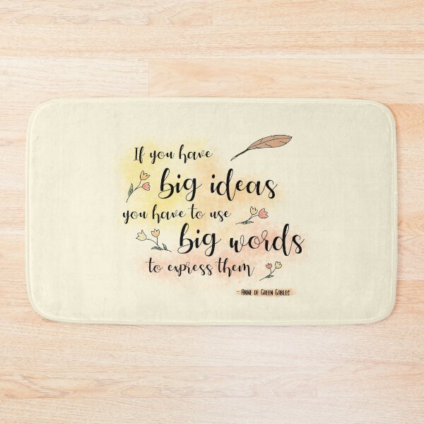 Item preview, Big ideas, big words designed and sold by IniDreams.