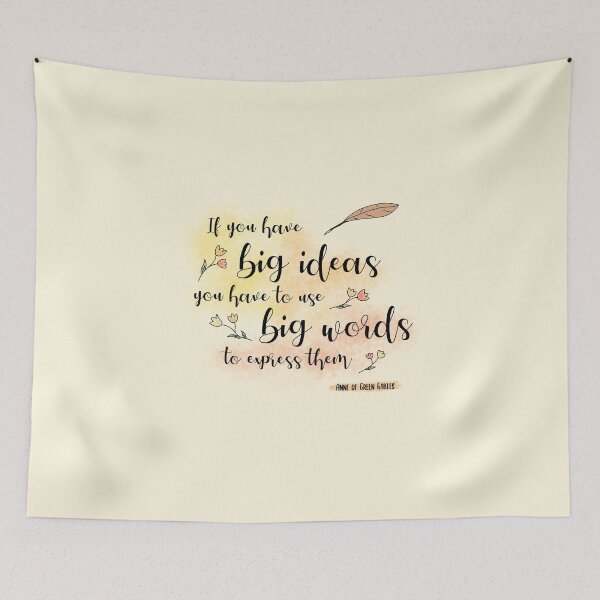Item preview, Big ideas, big words designed and sold by IniDreams.