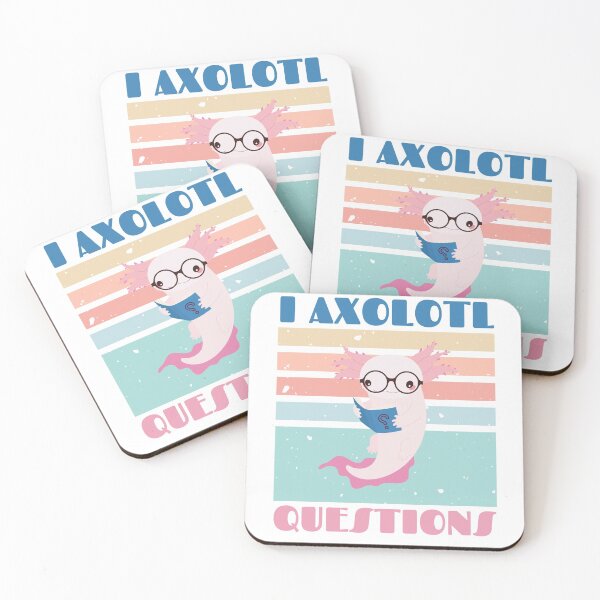 Item preview,  I Axolotl Questions Vintage Gifts ,Cute I Axolotl Questions Funny Gift for Kids Men Women designed and sold by MDji-shop.