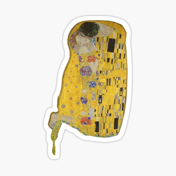 Gustav Klimt | Der Kuss | The Kiss Sticker