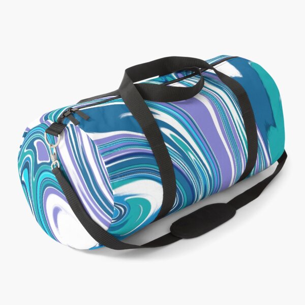 Item preview, Liquid swirl blueish and purple abstract pattern designed and sold by Cattigal.