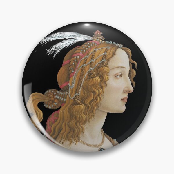 Item preview, Sandro Botticelli - Feminine ideal portrait beautiful designed and sold by JoblinJack.