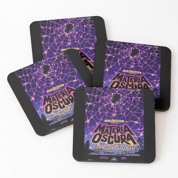 Item preview, Dark Matter NASA Halloween poster (in Spanish) designed and sold by SolidEarthArt.