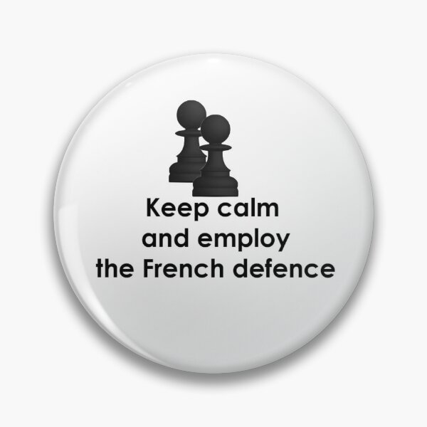Item preview, Keep calm and employ the French defence designed and sold by i-Culture.