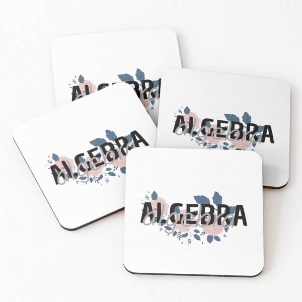 Item preview, ALGEBRA SUBJECT with FLOWERS / BACK TO SCHOOL designed and sold by alessialexx.