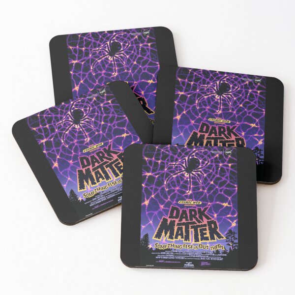 Item preview, Dark Matter NASA Halloween poster (in English) designed and sold by SolidEarthArt.