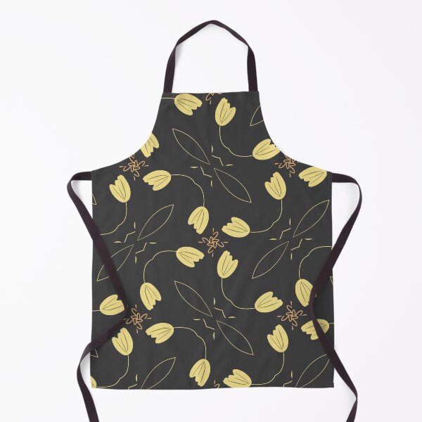 Item preview, Brown and Light Sage Green Nature Leaves Pattern on Black designed and sold by cozycaroline.